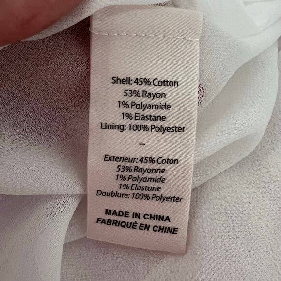 Cinq A Sept Lyle Midi Dress Cutout Striped Smocked Pale Iris Purple Size 8 Glam - Picture 14 of 16